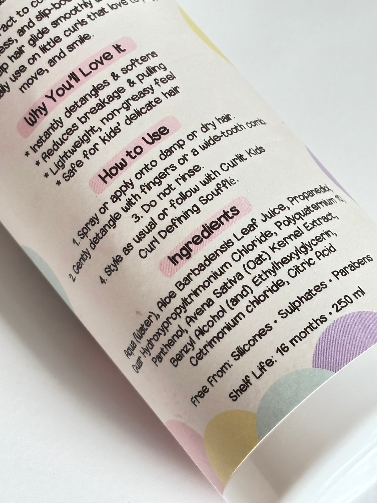 Oat Soft Leave-In Detangler