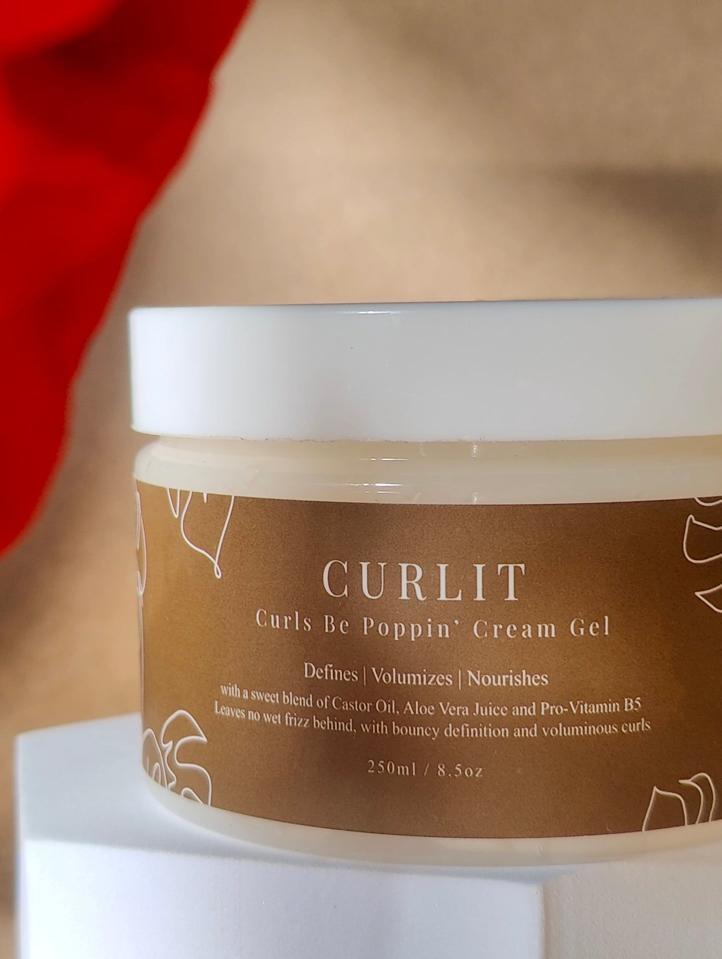 CURLS BE POPPIN’ CREAM GEL