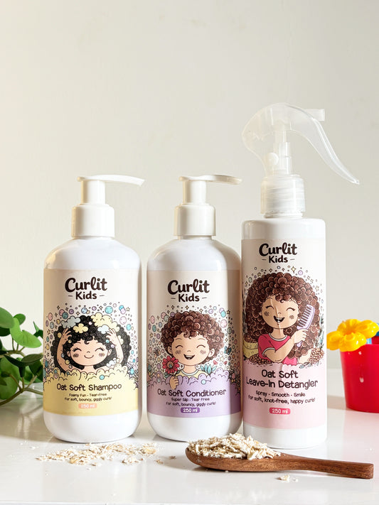 The Natural Curls trio